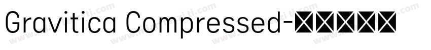 Gravitica Compressed字体转换